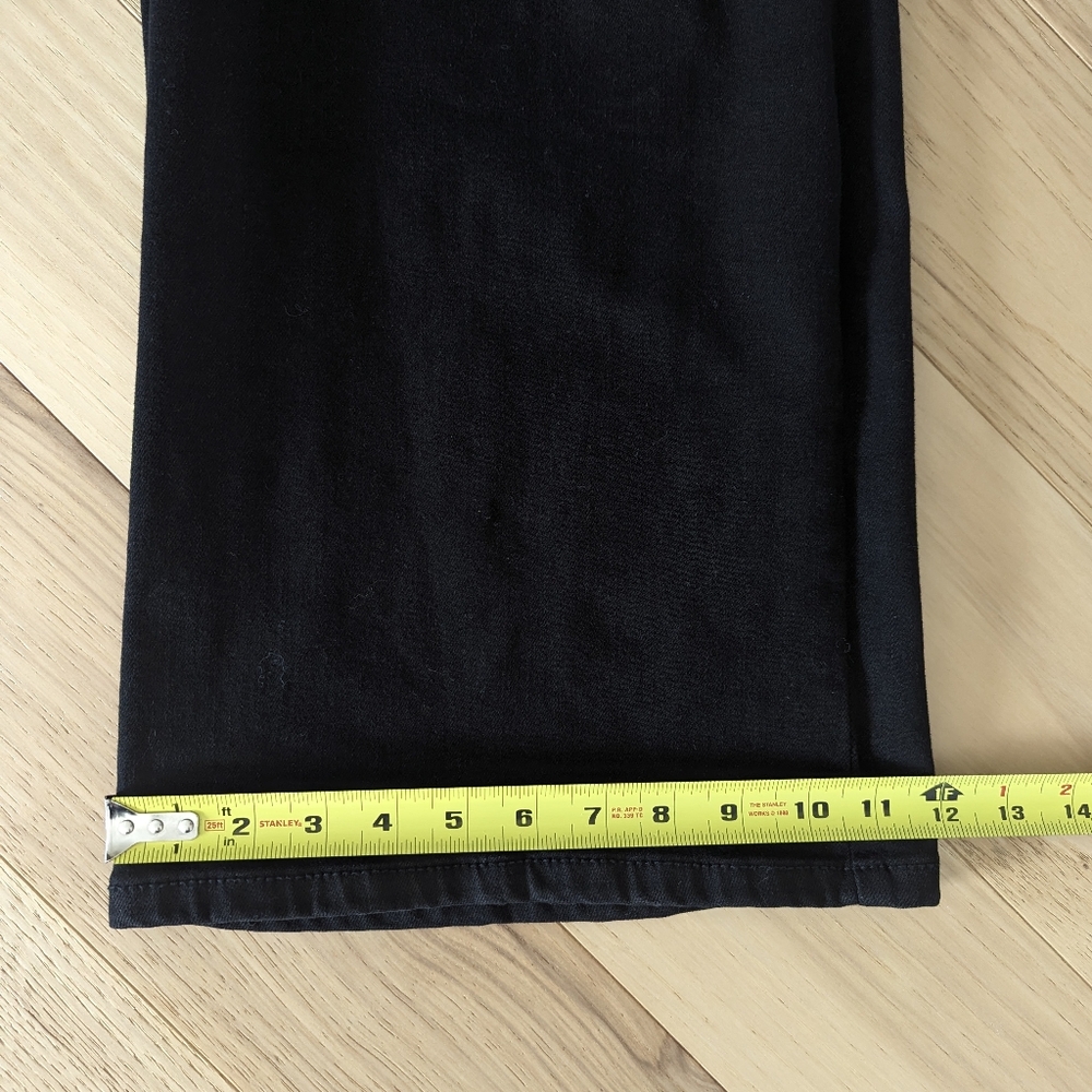 Banana Republic 2025 Wide-Leg High-Rise Jean Black Wash Denim - 31/12 - Picture 8 of 10